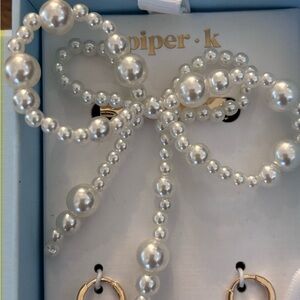 Piper K Shoe Charms with Gold and Silver Accents